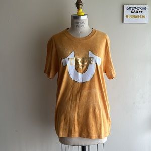 NWT Men's True Religion Foil Logo Tie Dye  T SHIRT SZ-S